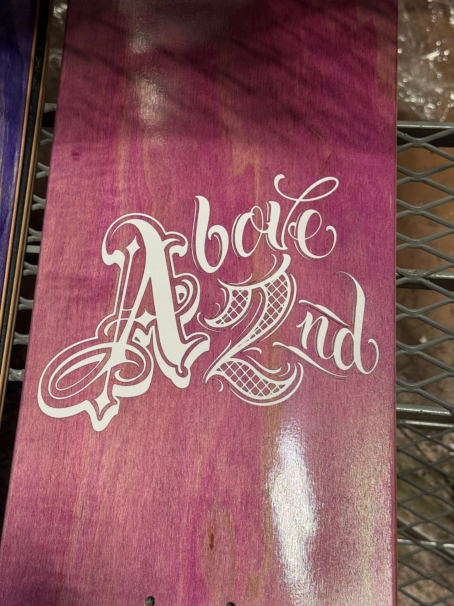 Above2nd Skateboard Deck
