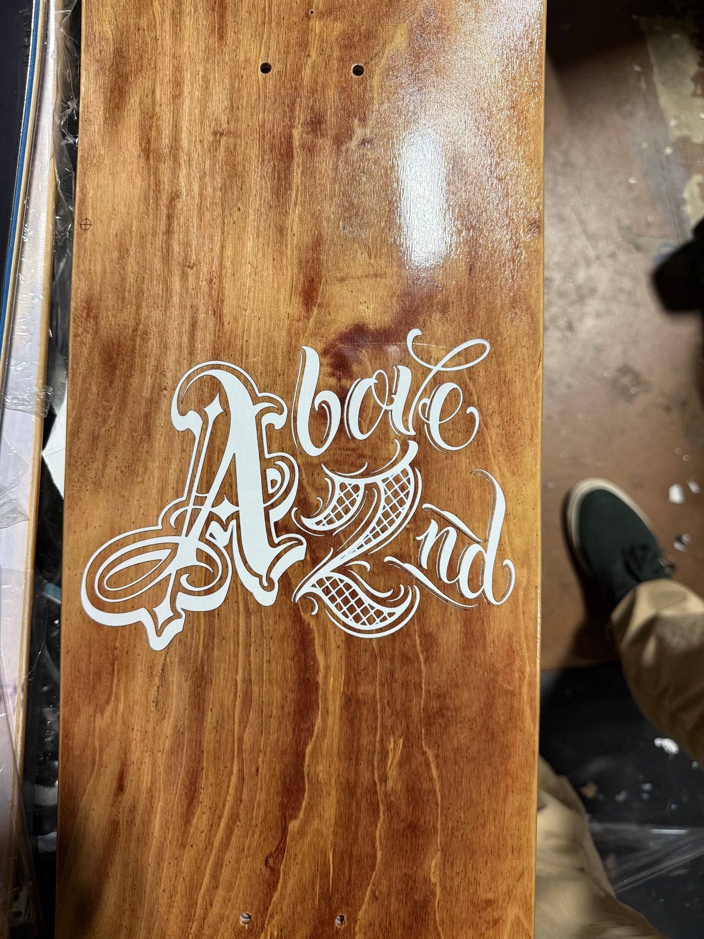 Above2nd Skateboard Deck