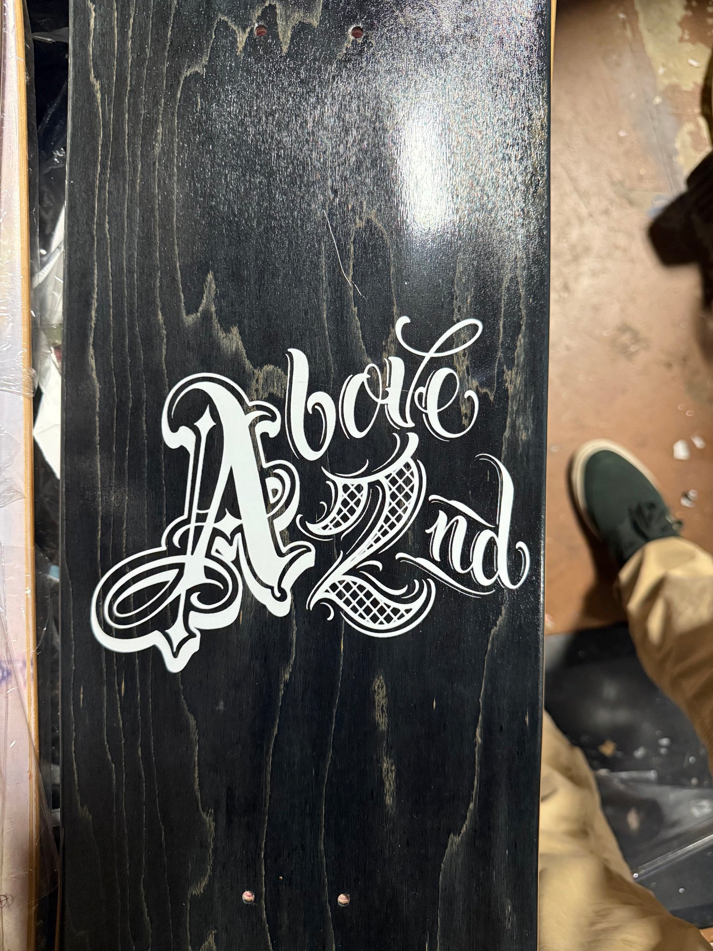 Above2nd Skateboard Deck