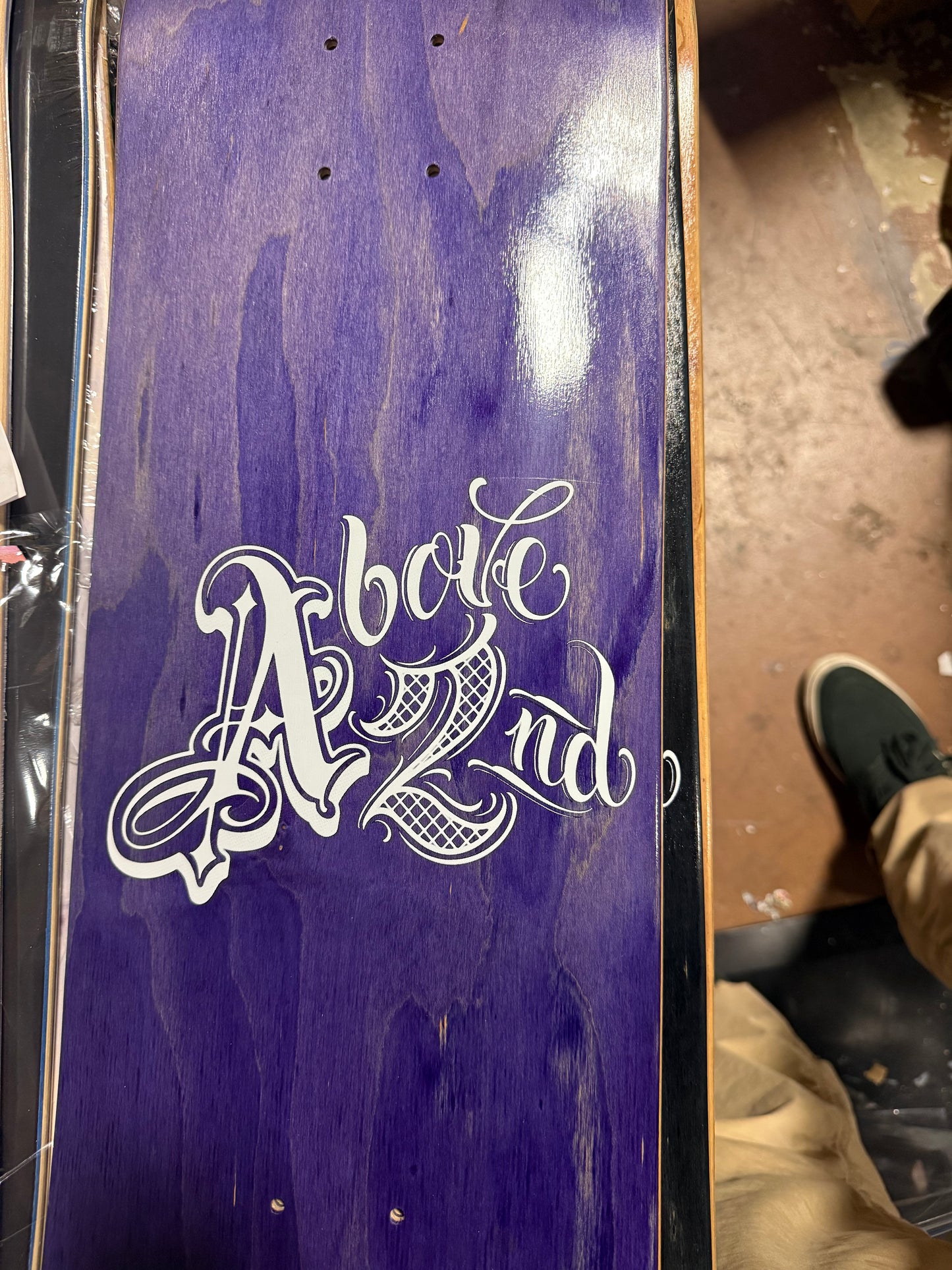 Above2nd Skateboard Deck