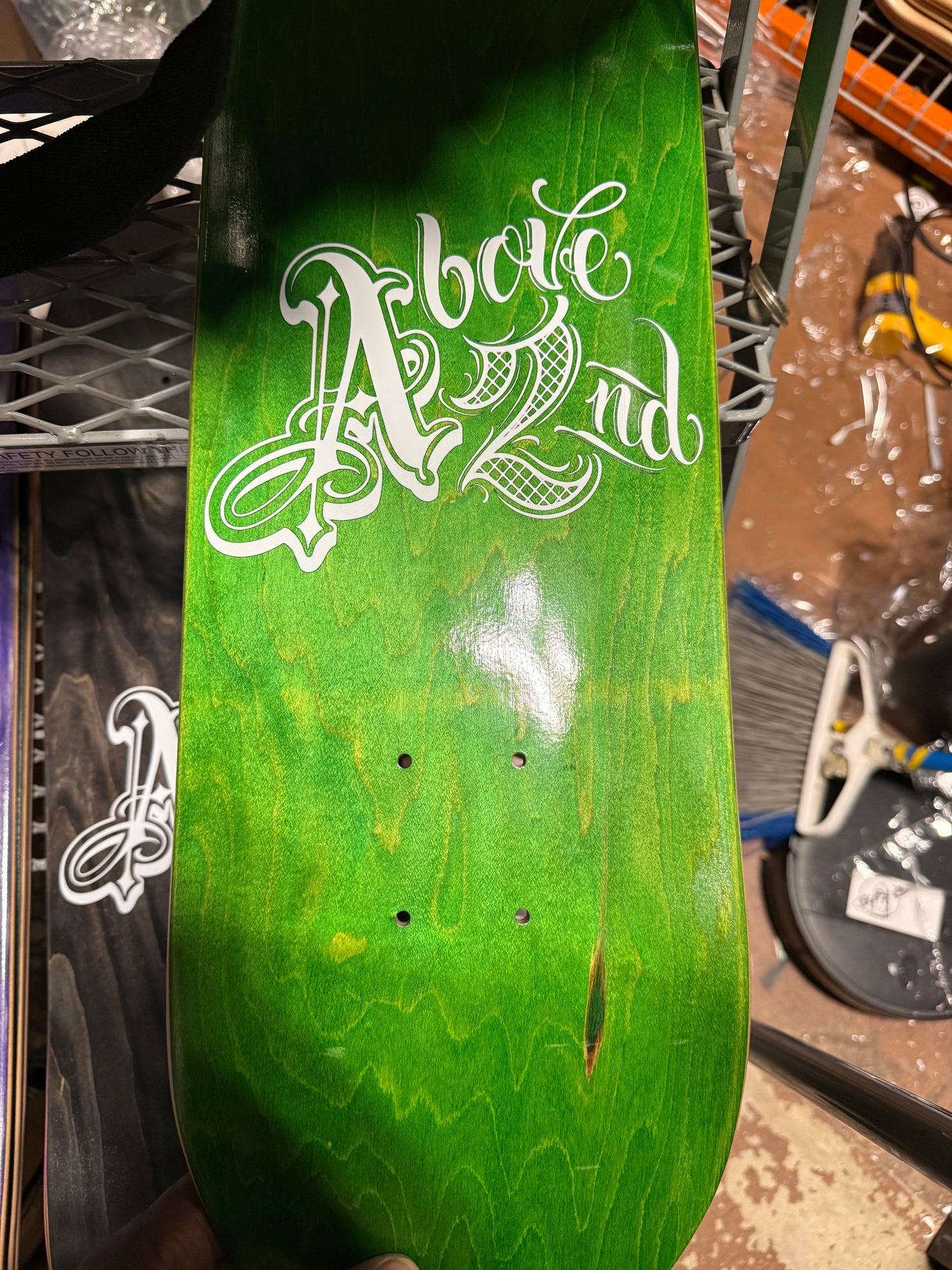 Above2nd Skateboard Deck